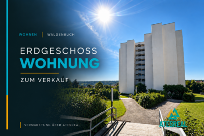Barrierefreie 3-Zimmer-Wohnung mit 2 Balkonen & TG-Stellplatz in Waldenbuch