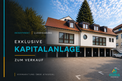 Exklusive Kapitalanlage – vollständig vermietete Liegenschaft in zentraler Lage von Ludwigsburg